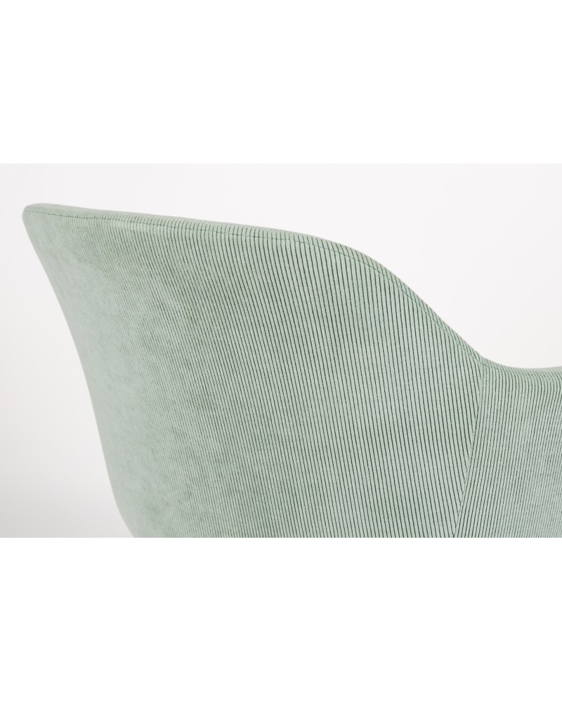 JUNZO RIB Office Chair | Light Green