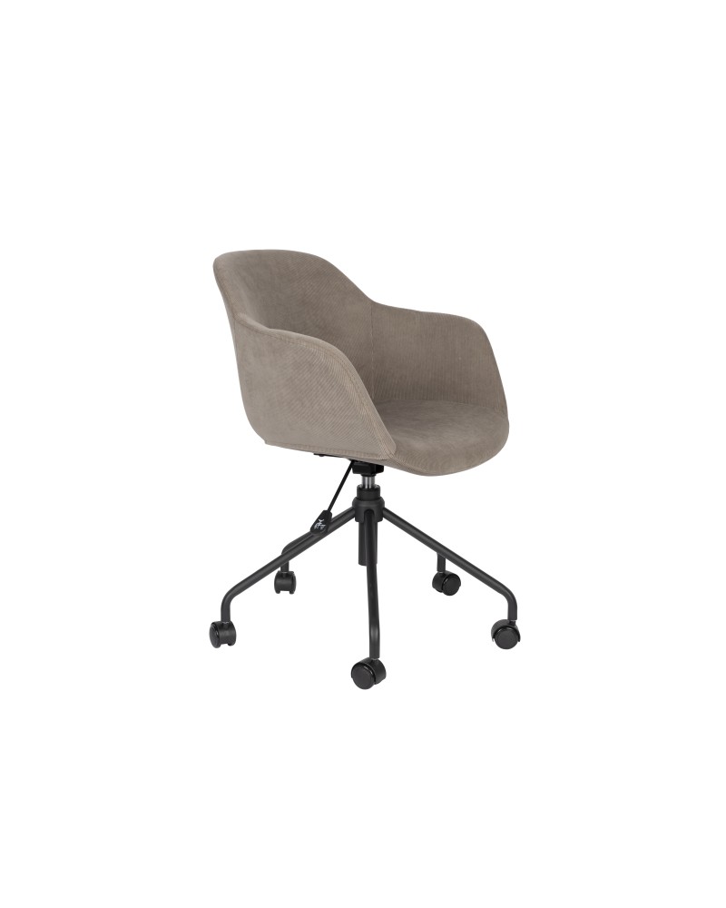 JUNZO RIB Office Chair | Grey