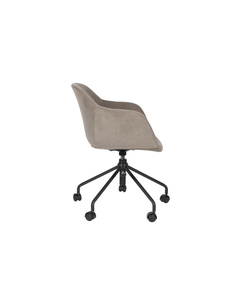 JUNZO RIB Office Chair | Grey