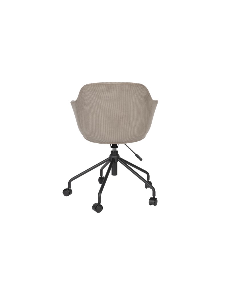 JUNZO RIB Office Chair | Grey