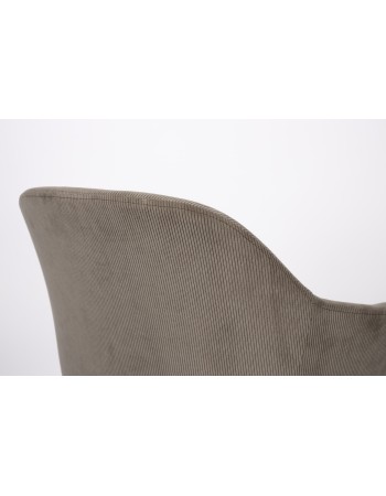 JUNZO RIB Office Chair | Grey