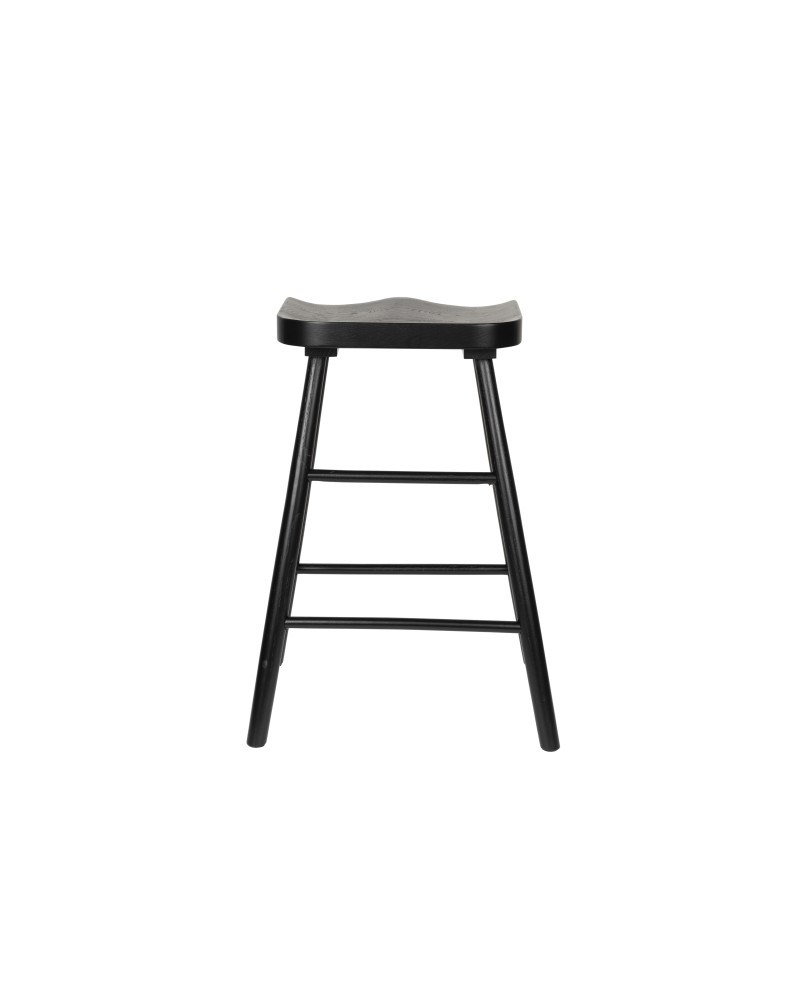 VANDER Counter Stool | Black