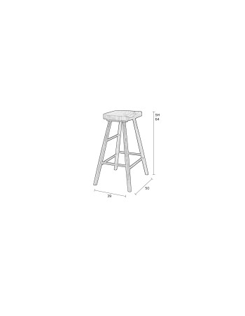 VANDER Counter Stool | Black