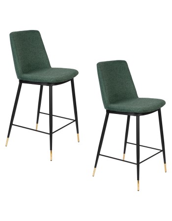 LIONEL Counter Stool | Dark green