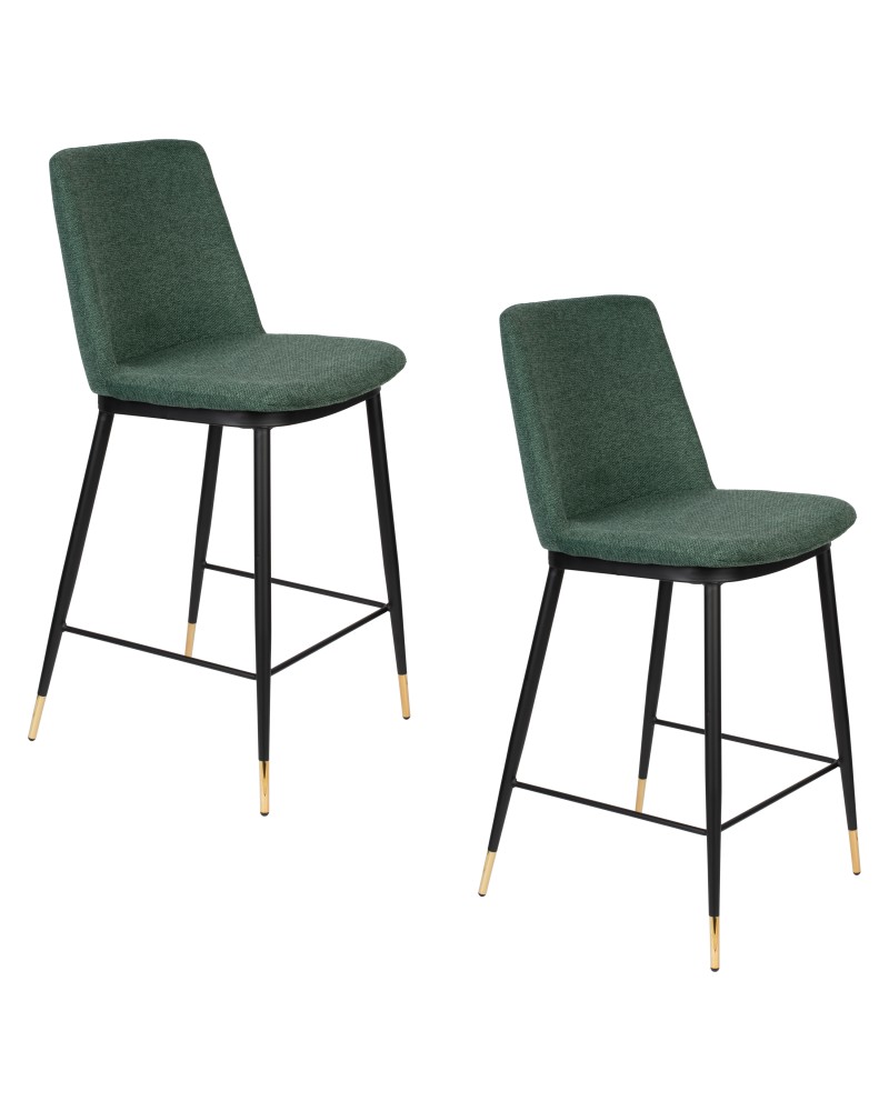 LIONEL Counter Stool | Dark green