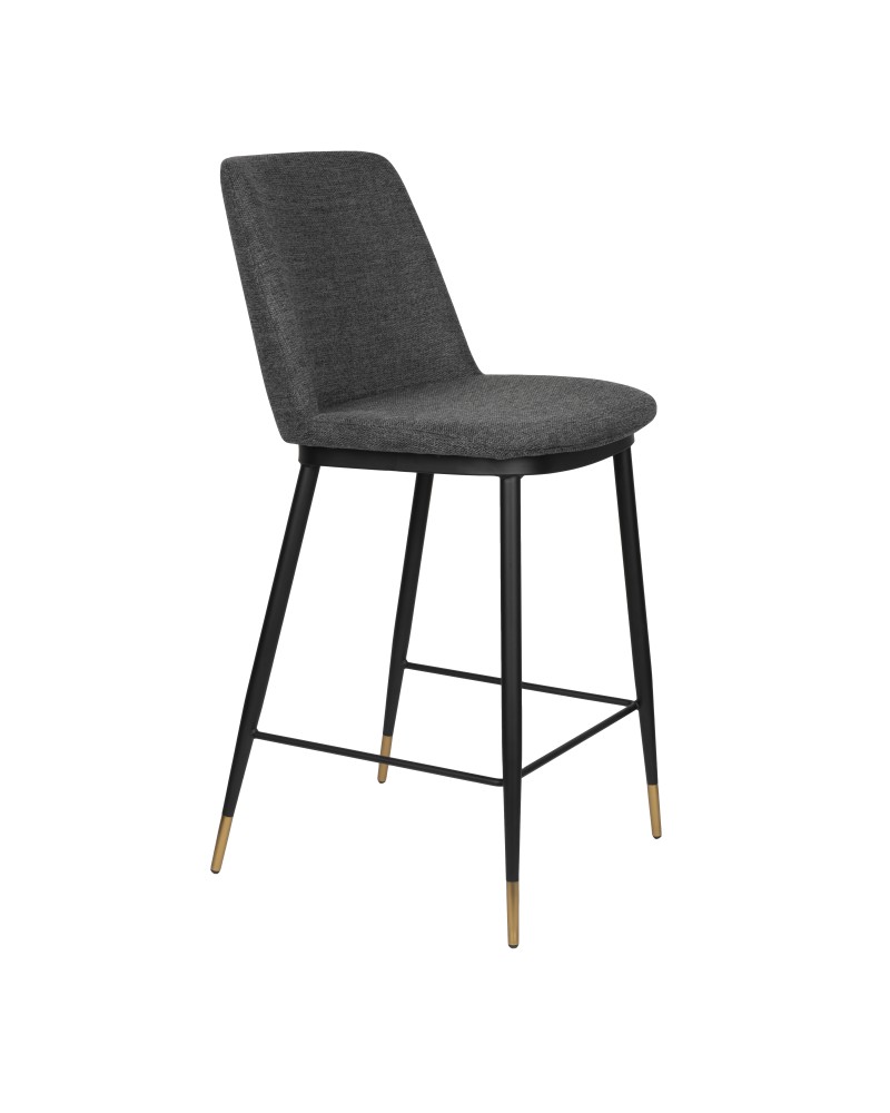 LIONEL Counter Stool | Dark grey