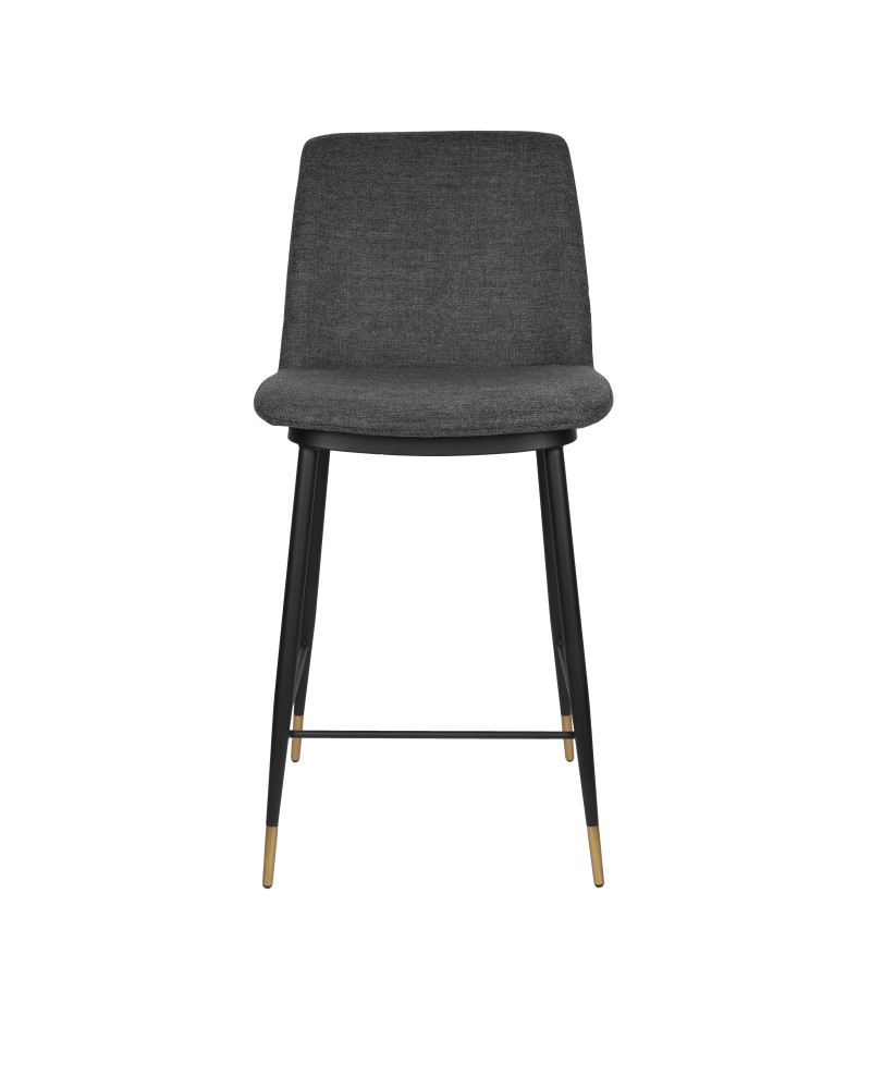 LIONEL Counter Stool | Dark grey