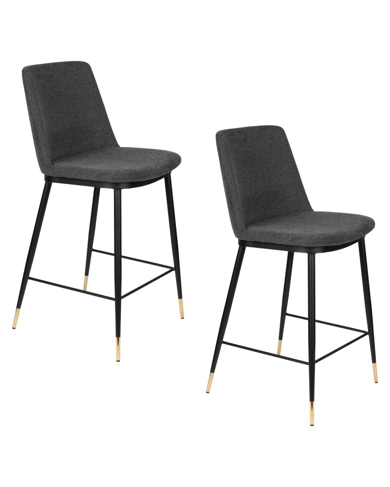 LIONEL Counter Stool | Dark grey