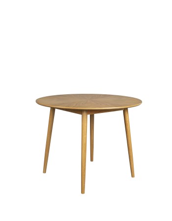 FABIO Dining Table 100cm  | Natural