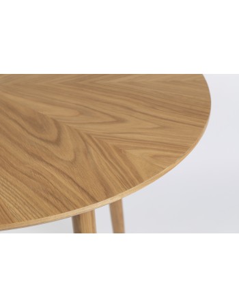 FABIO Dining Table 100cm  | Natural