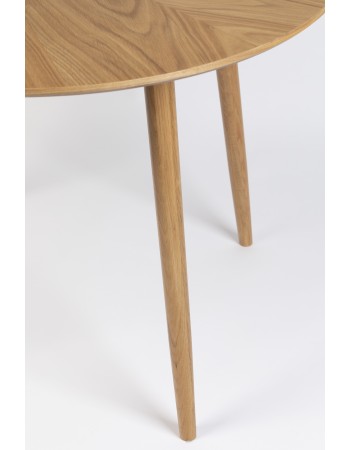 FABIO Dining Table 100cm  | Natural