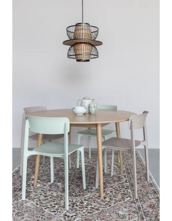 FABIO Dining Table 100cm  | Natural
