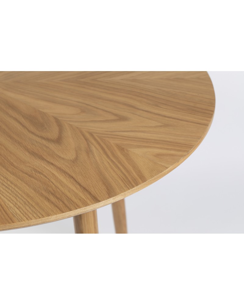 FABIO Dining Table 120cm  | Natural