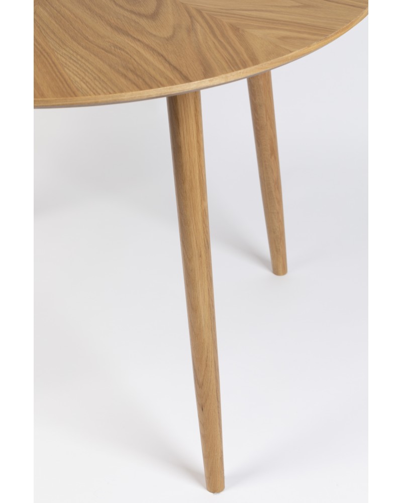 FABIO Dining Table 120cm  | Natural