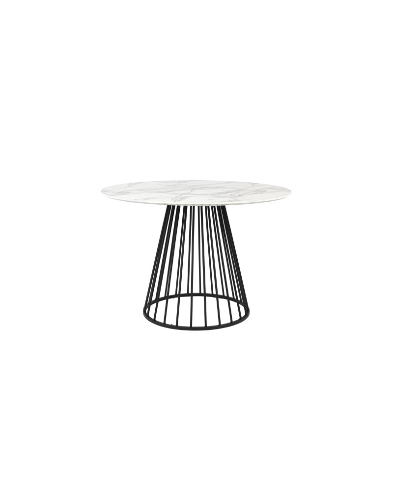 FLORIS Dining Table | Black