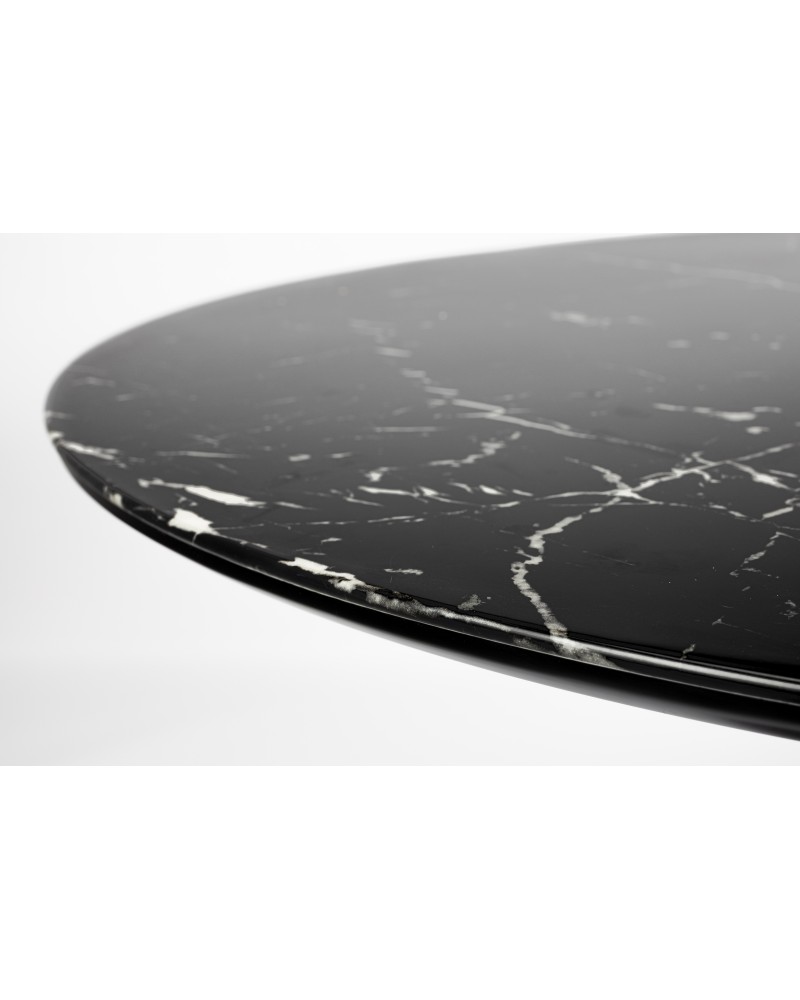 MARU Dining Table Round 110cm | Black