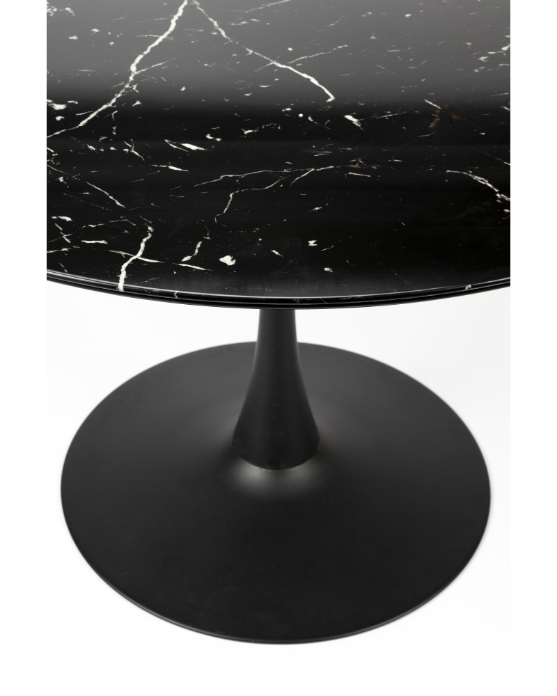 MARU Dining Table Round 110cm | Black