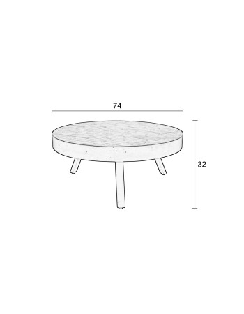 SURI L Coffee Table
