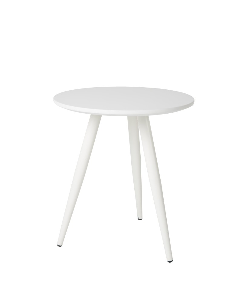 DAVEN Side Table Set of 2 | White