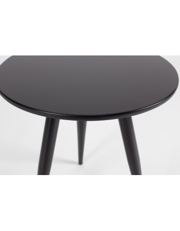 DAVEN Side Table Set of 2 | Black