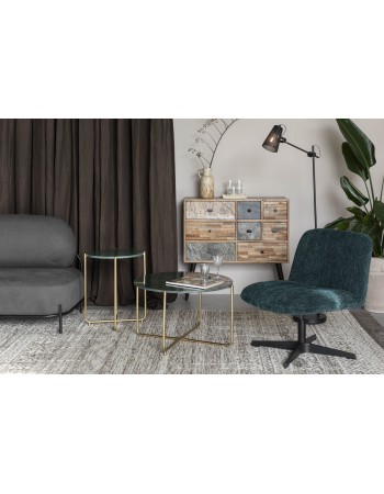 TIMPA Side Table | Marble Green