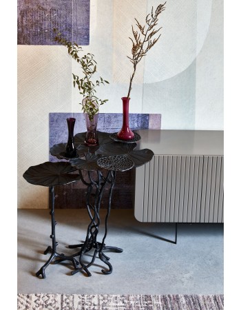 LILY SINGLE Side Table | Black