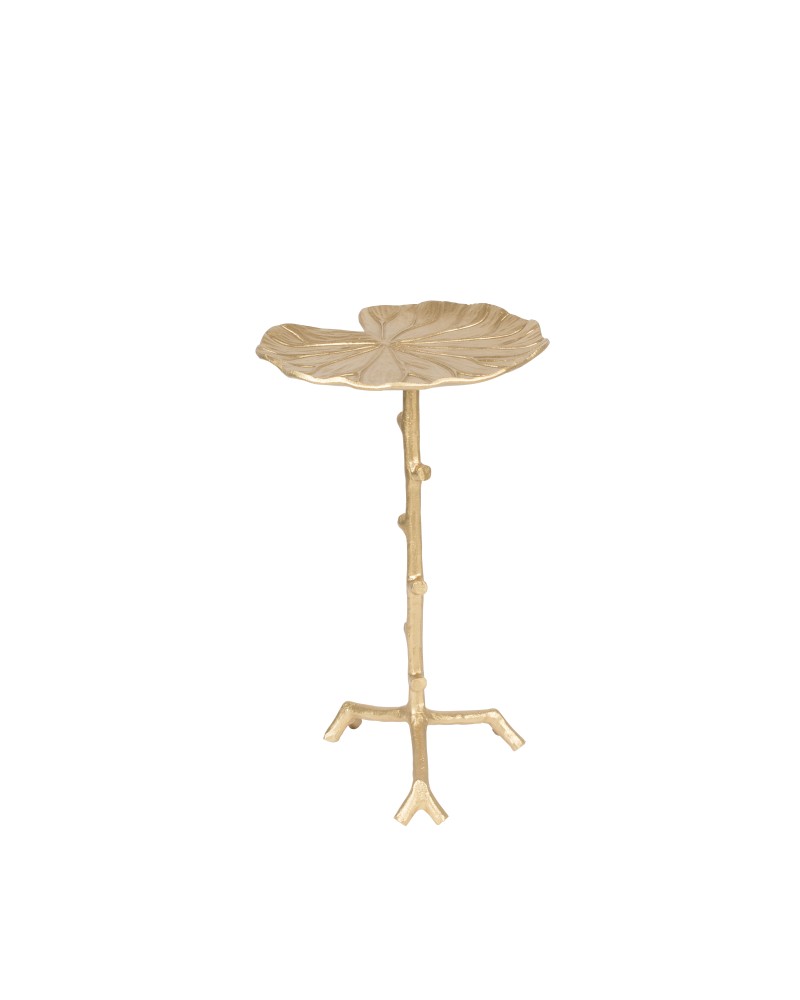 LILY SINGLE Side Table | Gold