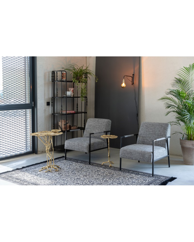 LILY SINGLE Side Table | Gold