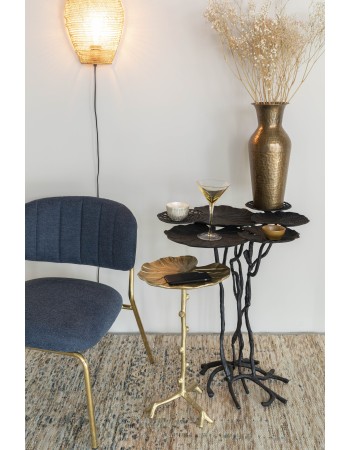 LILY SINGLE Side Table | Gold