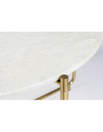TIMPA Coffee Table | Marble White