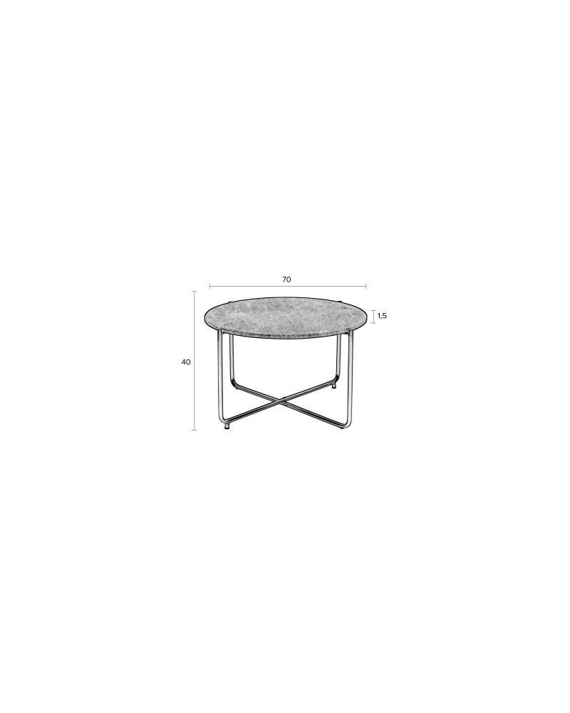 TIMPA Coffee Table | Marble White