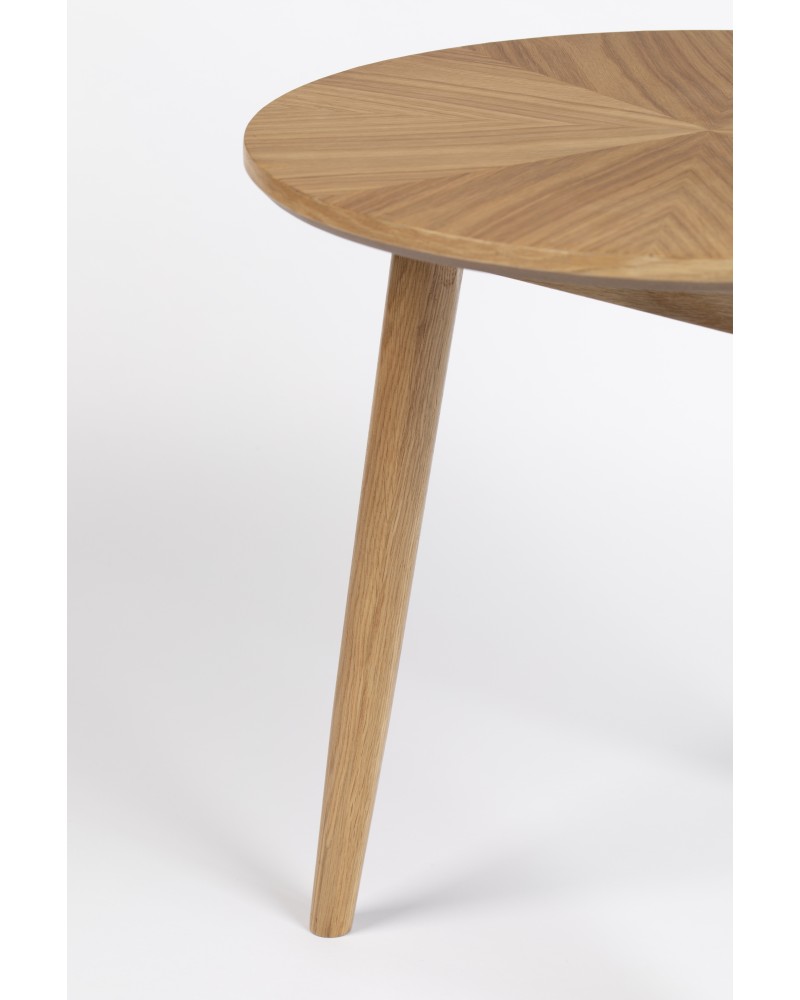 FABIO Side Table 50x50cm | Natural
