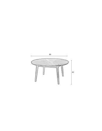 FABIO Coffee Table | Black