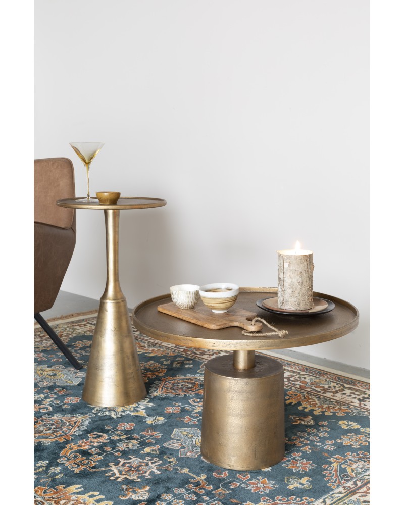 MASON Coffee Table | Antique Brass