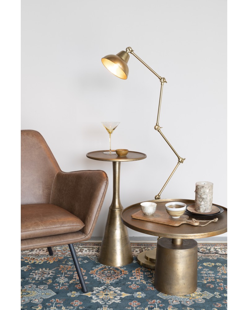 MASON Coffee Table | Antique Brass