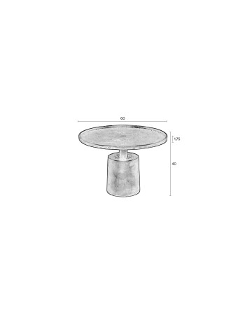 MASON Coffee Table | Antique Black