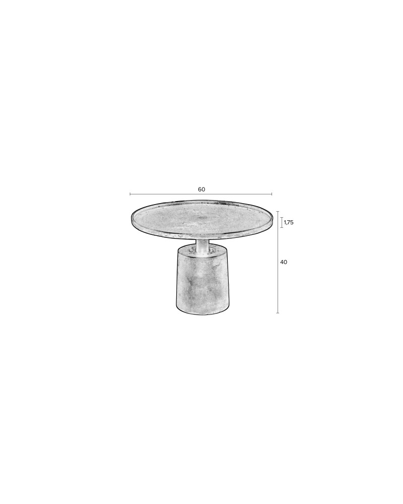 MASON Coffee Table | Antique Black