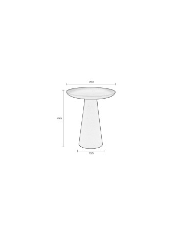 RINGAR LARGE Side Table | Ivory