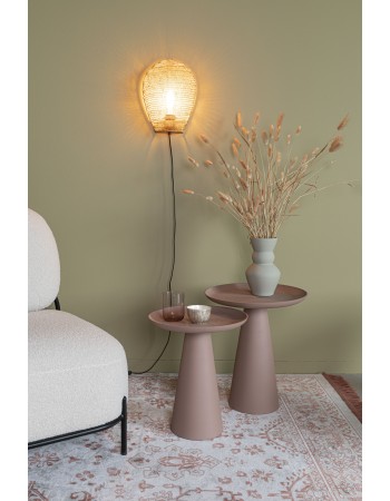 RINGAR MEDIUM Side Table| Rose Pink