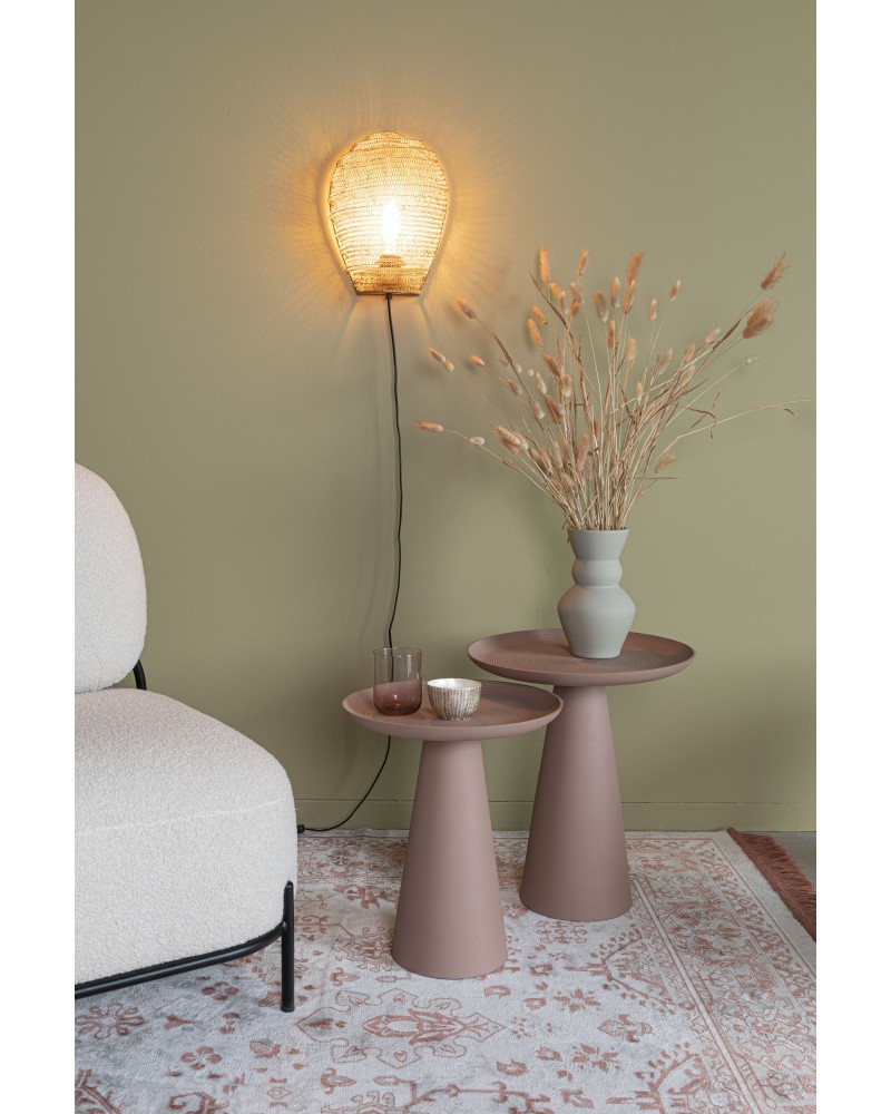 RINGAR MEDIUM Side Table| Rose Pink