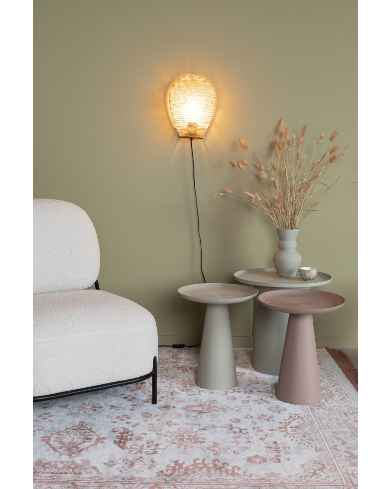 SVERRE ROUND Side Table | Ivory