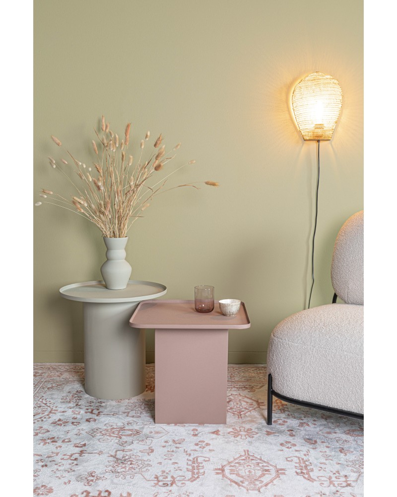 SVERRE ROUND Side Table | Ivory