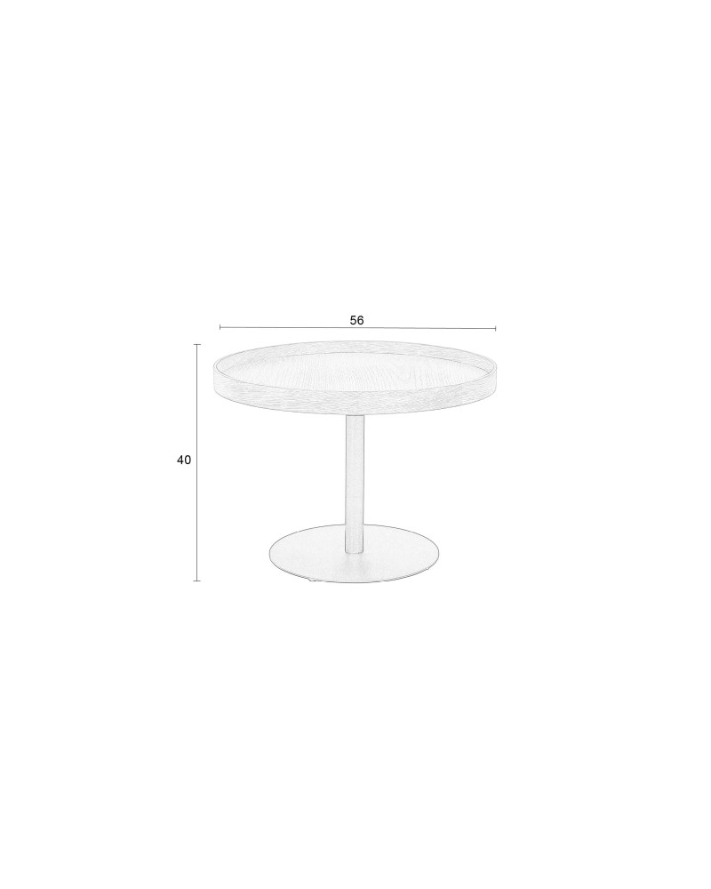 YURI M  Side Table | Oak