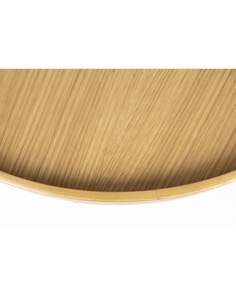 YURI L Side Table | Oak