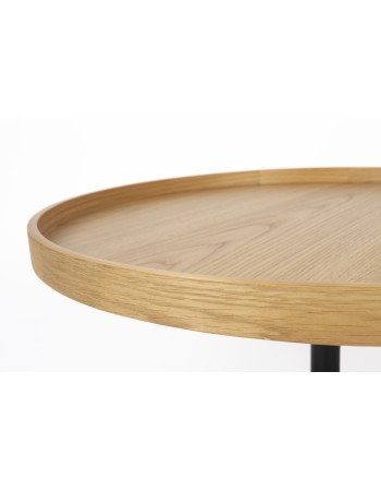 YURI L Side Table | Oak