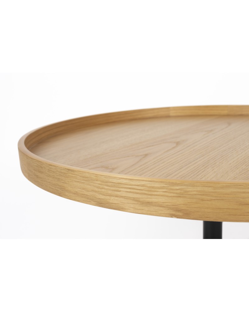 YURI L Side Table | Oak
