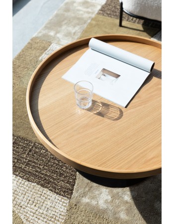 YURI L Side Table | Oak