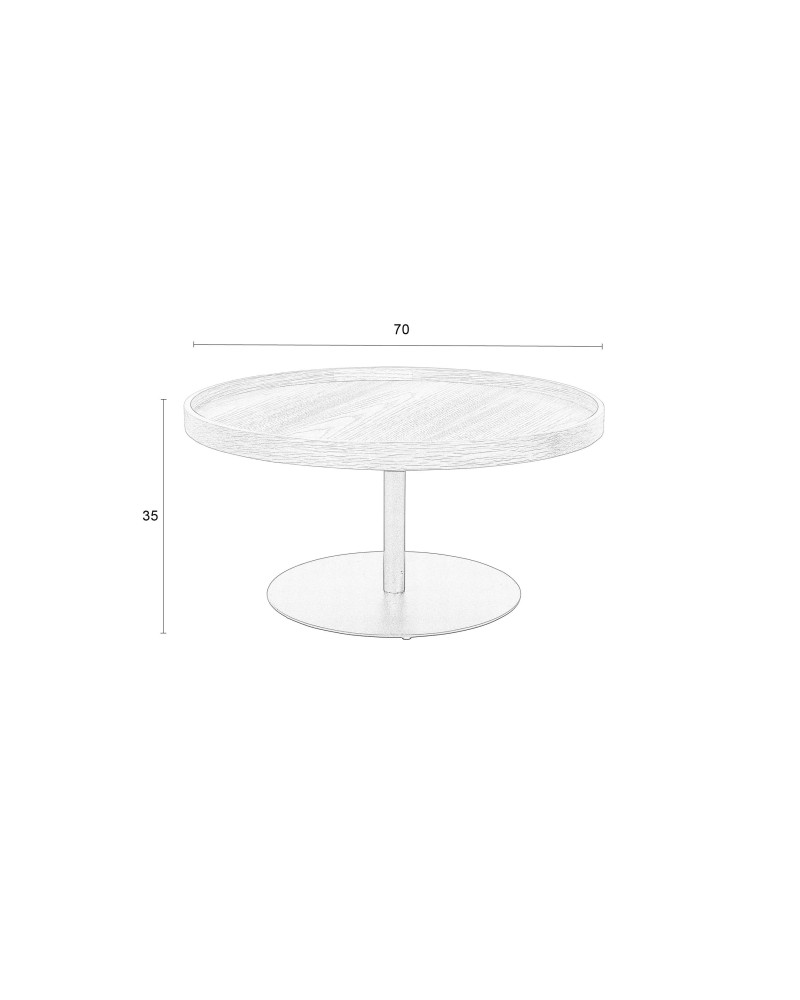 YURI L Side Table | Black 