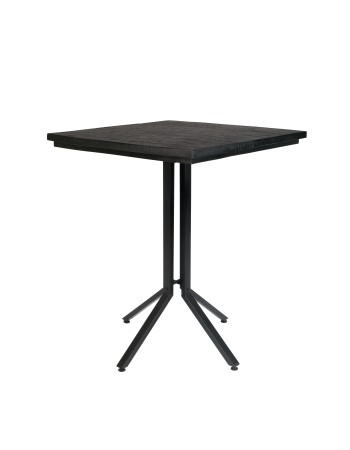 MAZE SQUARE Table | Black
