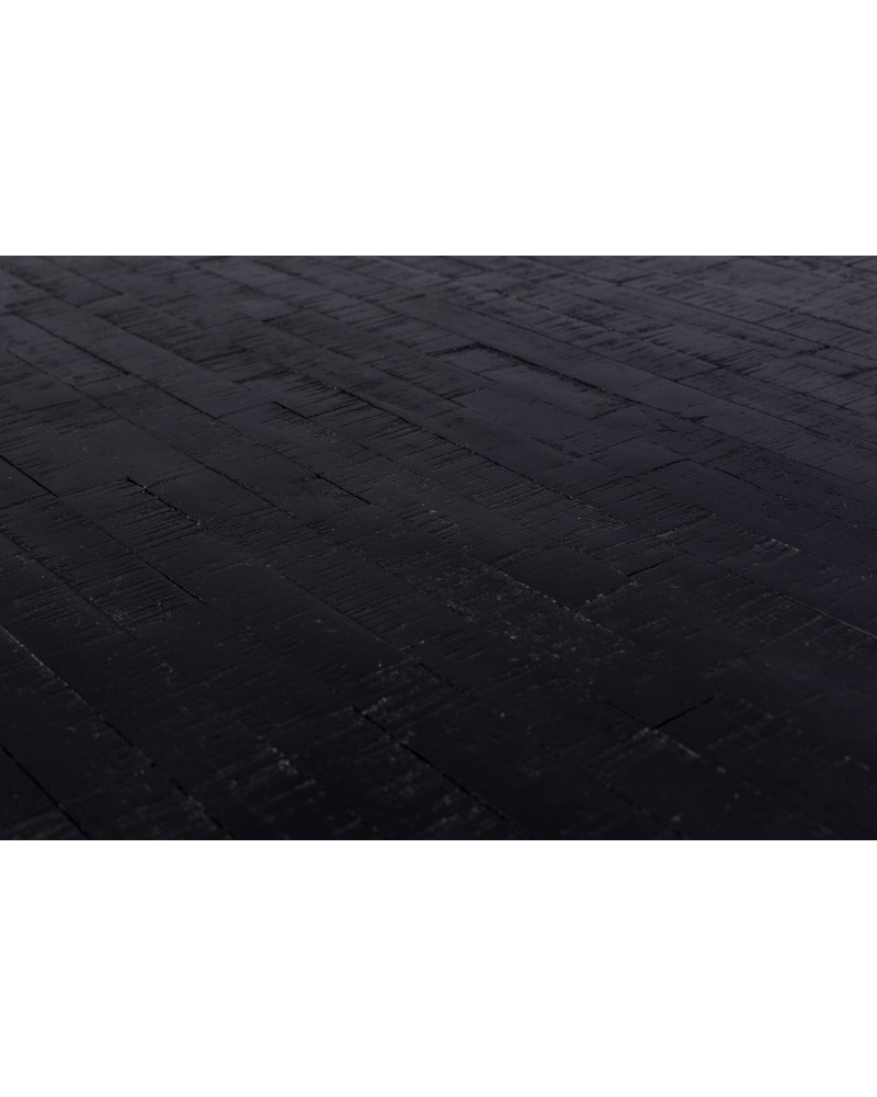 MAZE SQUARE Table | Black